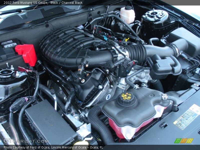  2012 Mustang V6 Coupe Engine - 3.7 Liter DOHC 24-Valve Ti-VCT V6