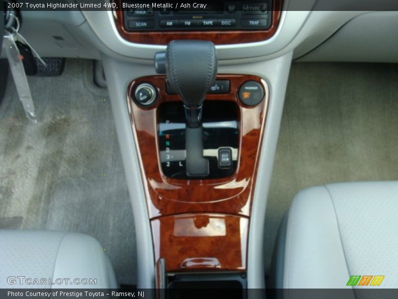 Bluestone Metallic / Ash Gray 2007 Toyota Highlander Limited 4WD