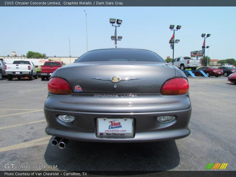 Graphite Metallic / Dark Slate Gray 2003 Chrysler Concorde Limited