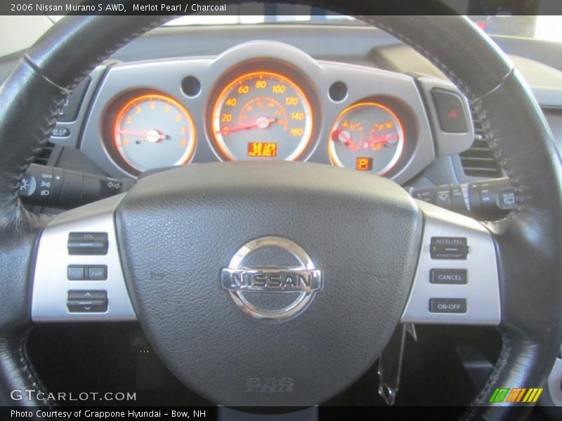 Merlot Pearl / Charcoal 2006 Nissan Murano S AWD