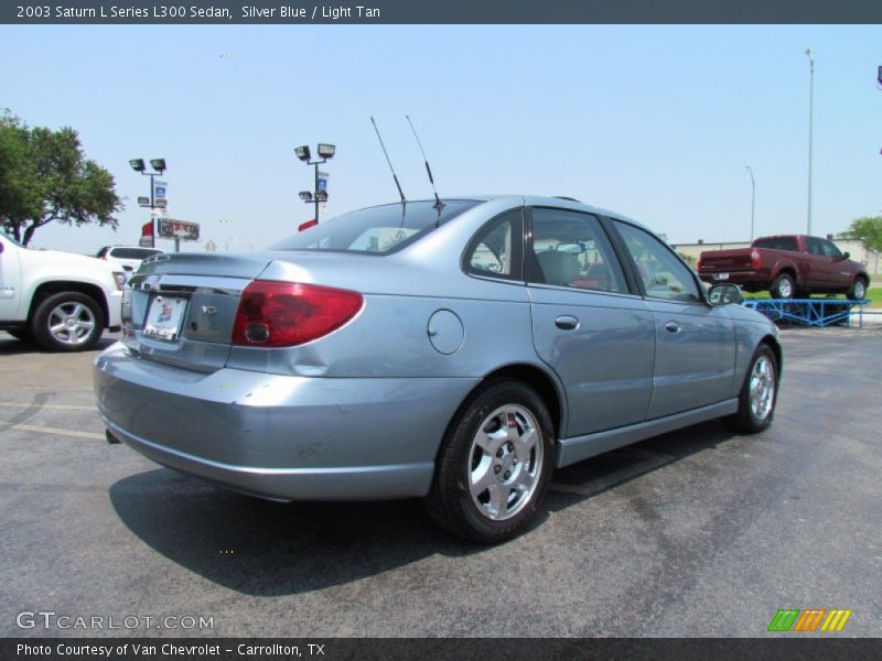 Silver Blue / Light Tan 2003 Saturn L Series L300 Sedan