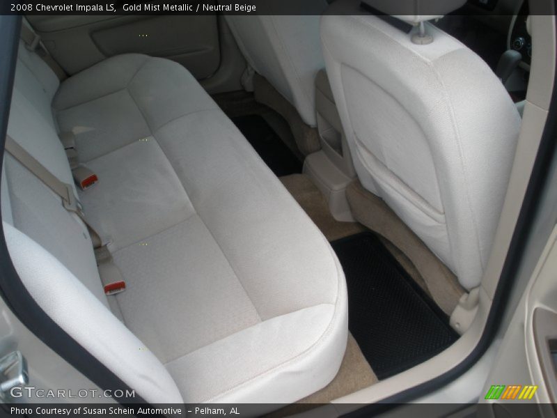 Gold Mist Metallic / Neutral Beige 2008 Chevrolet Impala LS