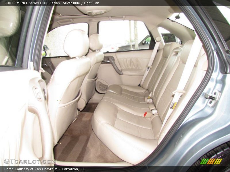 Silver Blue / Light Tan 2003 Saturn L Series L300 Sedan