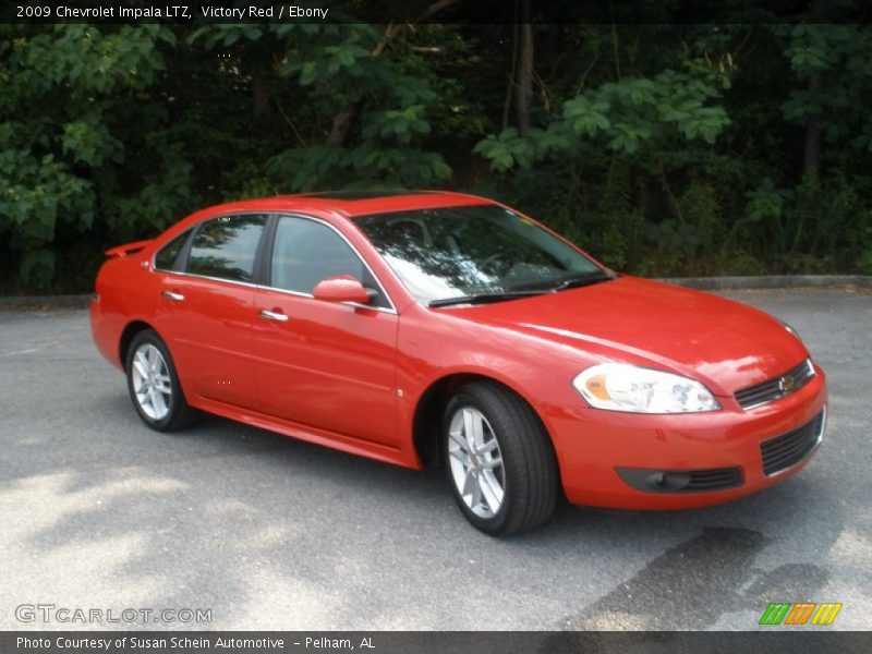 Victory Red / Ebony 2009 Chevrolet Impala LTZ