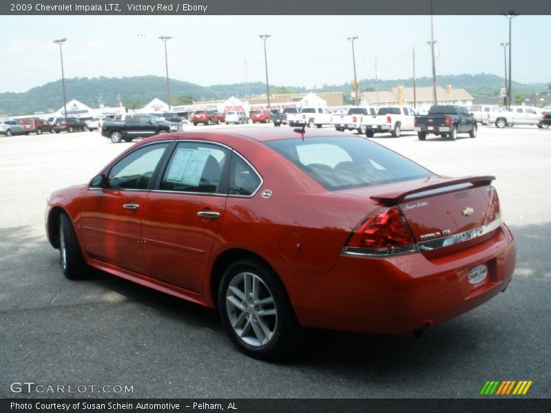 Victory Red / Ebony 2009 Chevrolet Impala LTZ