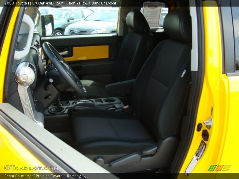 Sun Fusion Yellow / Dark Charcoal 2008 Toyota FJ Cruiser 4WD