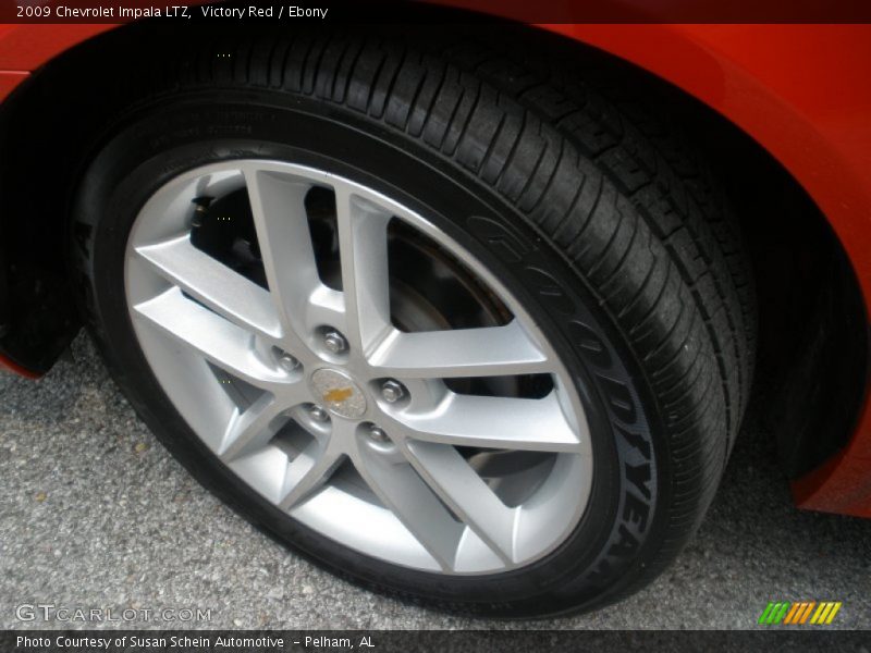 Victory Red / Ebony 2009 Chevrolet Impala LTZ