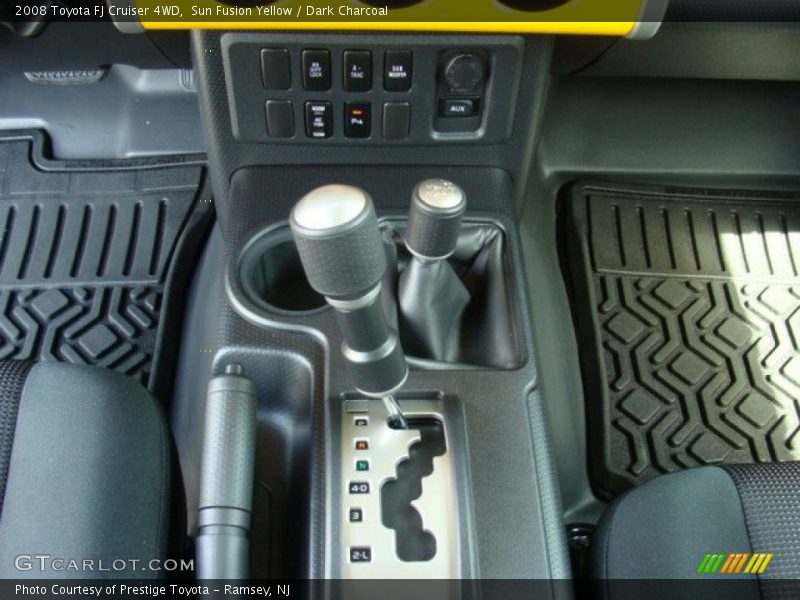 Sun Fusion Yellow / Dark Charcoal 2008 Toyota FJ Cruiser 4WD