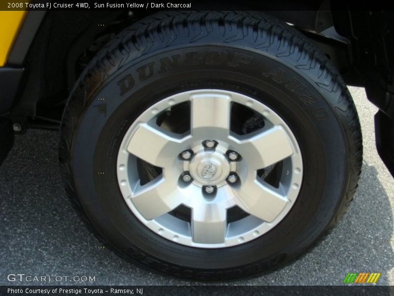Sun Fusion Yellow / Dark Charcoal 2008 Toyota FJ Cruiser 4WD