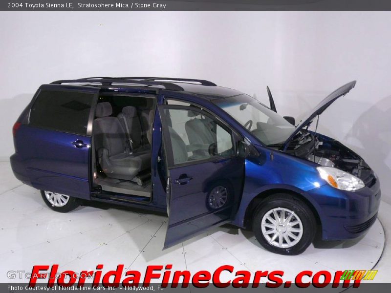 Stratosphere Mica / Stone Gray 2004 Toyota Sienna LE