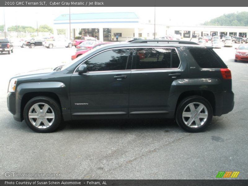 Cyber Gray Metallic / Jet Black 2010 GMC Terrain SLT