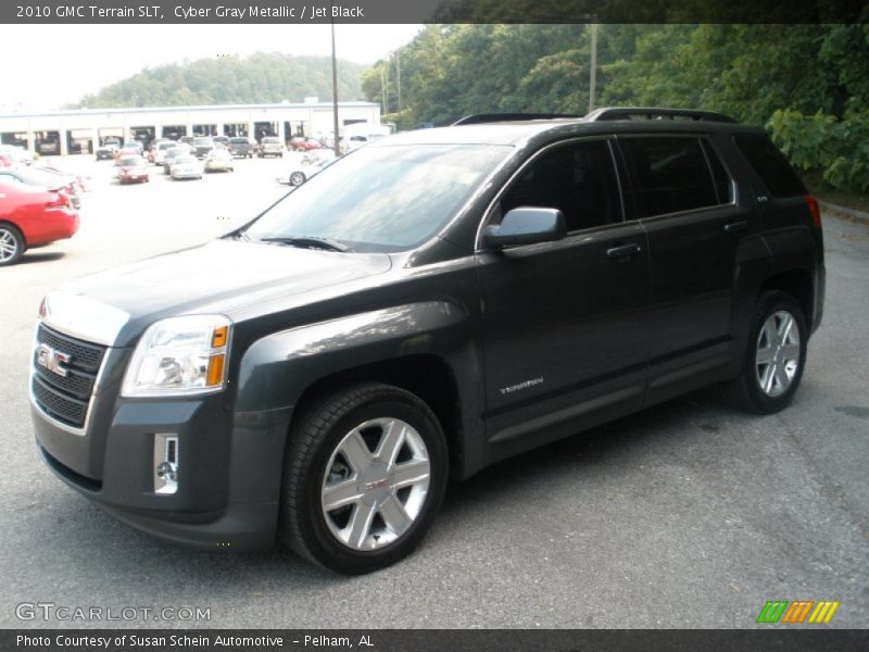 Cyber Gray Metallic / Jet Black 2010 GMC Terrain SLT