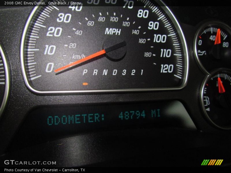 Onyx Black / Ebony 2008 GMC Envoy Denali