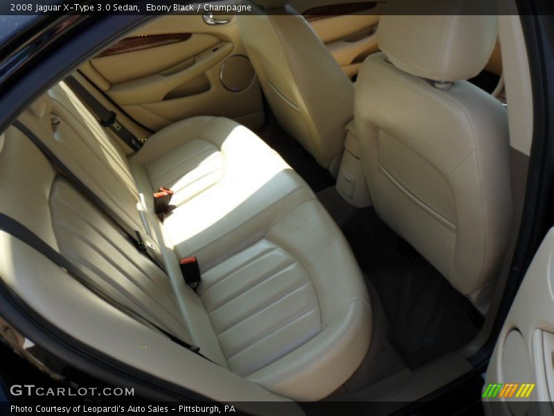  2008 X-Type 3.0 Sedan Champagne Interior