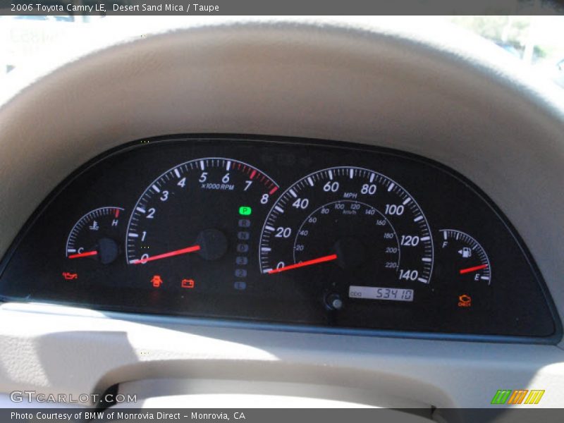 Desert Sand Mica / Taupe 2006 Toyota Camry LE