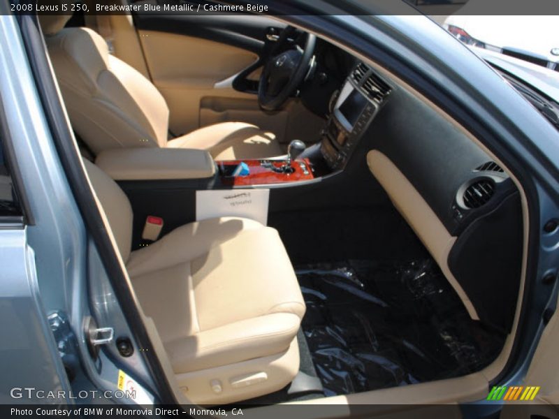 Breakwater Blue Metallic / Cashmere Beige 2008 Lexus IS 250