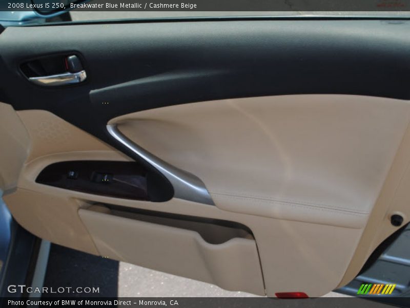 Breakwater Blue Metallic / Cashmere Beige 2008 Lexus IS 250