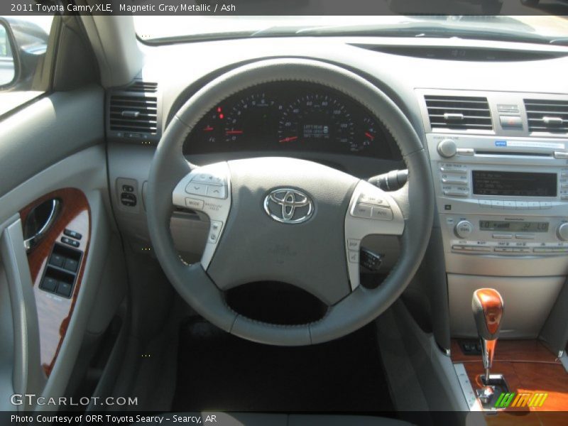 Magnetic Gray Metallic / Ash 2011 Toyota Camry XLE