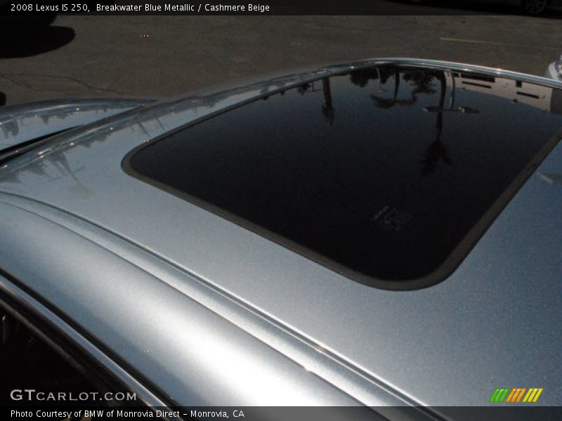 Breakwater Blue Metallic / Cashmere Beige 2008 Lexus IS 250