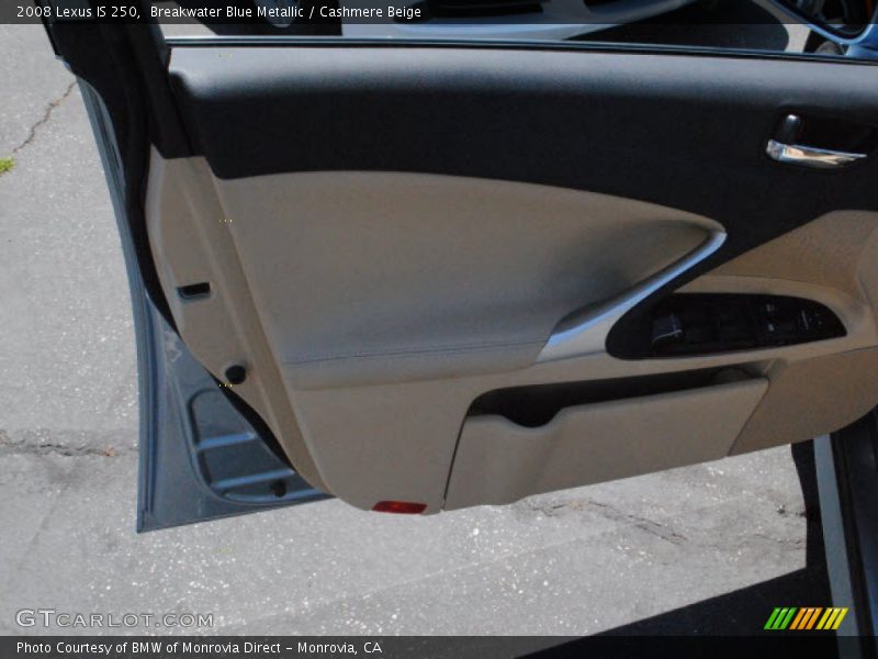 Breakwater Blue Metallic / Cashmere Beige 2008 Lexus IS 250