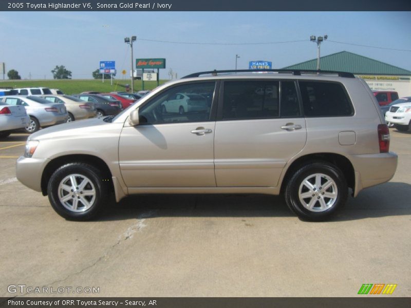  2005 Highlander V6 Sonora Gold Pearl