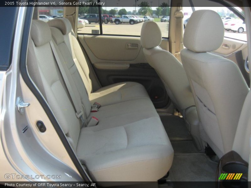 Sonora Gold Pearl / Ivory 2005 Toyota Highlander V6