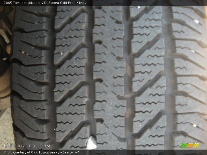 Sonora Gold Pearl / Ivory 2005 Toyota Highlander V6