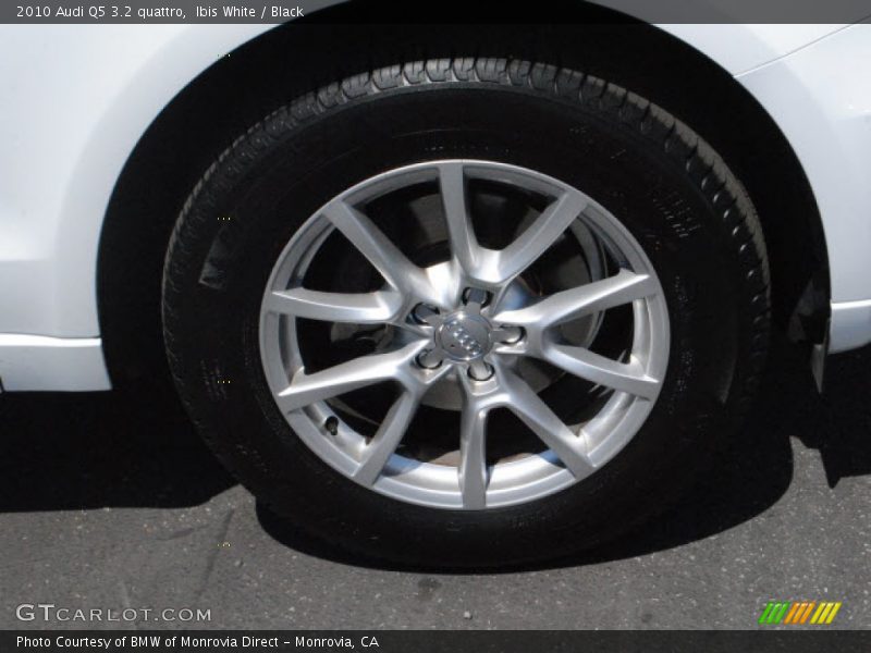 Ibis White / Black 2010 Audi Q5 3.2 quattro