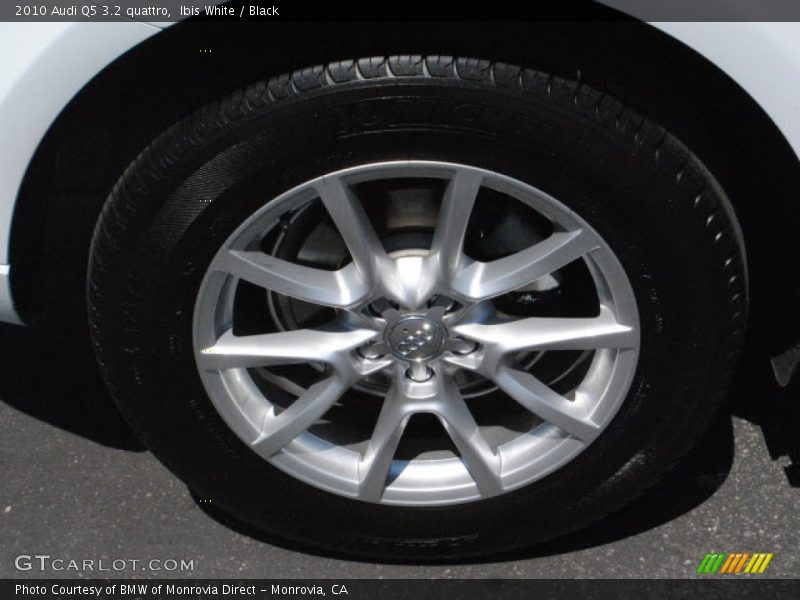 Ibis White / Black 2010 Audi Q5 3.2 quattro
