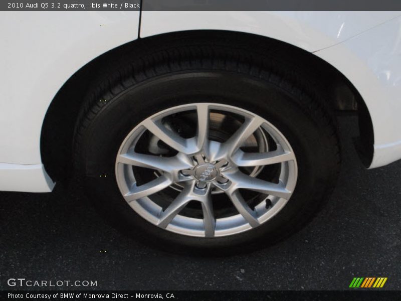 Ibis White / Black 2010 Audi Q5 3.2 quattro