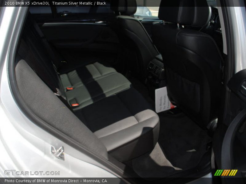 Titanium Silver Metallic / Black 2010 BMW X5 xDrive30i