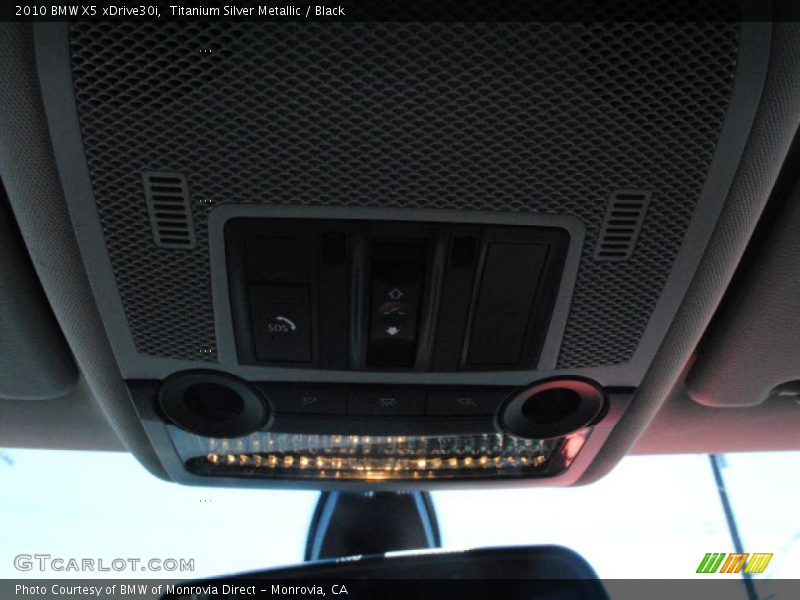 Titanium Silver Metallic / Black 2010 BMW X5 xDrive30i