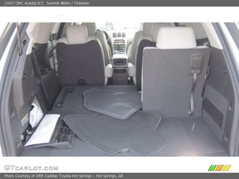 Summit White / Titanium 2007 GMC Acadia SLT