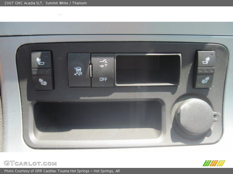 Summit White / Titanium 2007 GMC Acadia SLT