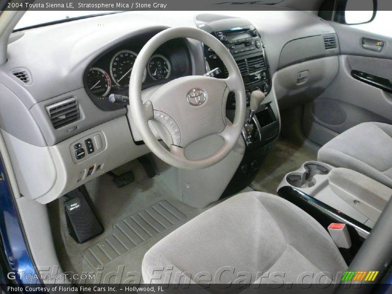 Stratosphere Mica / Stone Gray 2004 Toyota Sienna LE