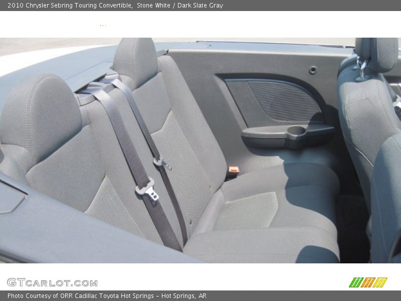 Stone White / Dark Slate Gray 2010 Chrysler Sebring Touring Convertible