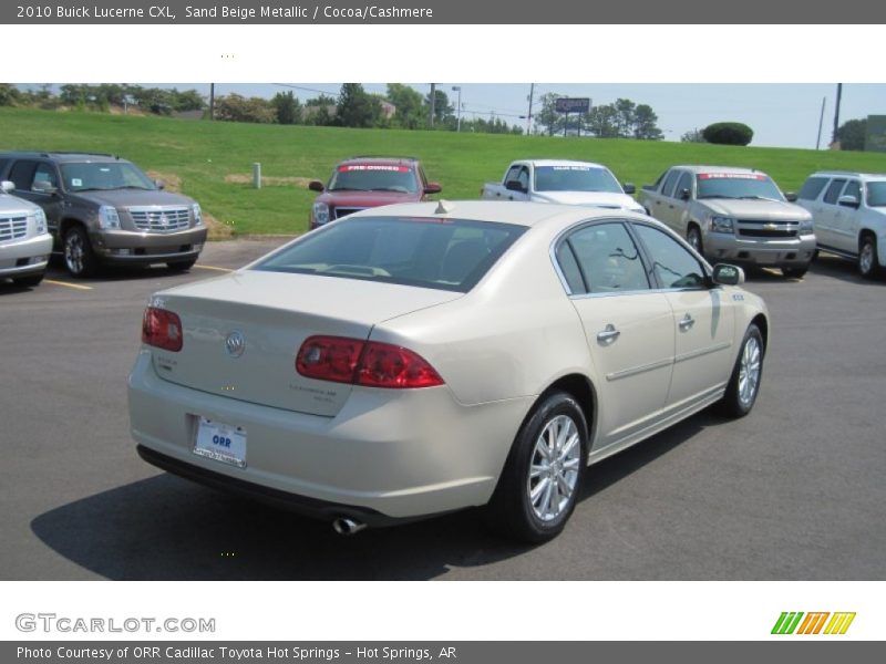 Sand Beige Metallic / Cocoa/Cashmere 2010 Buick Lucerne CXL