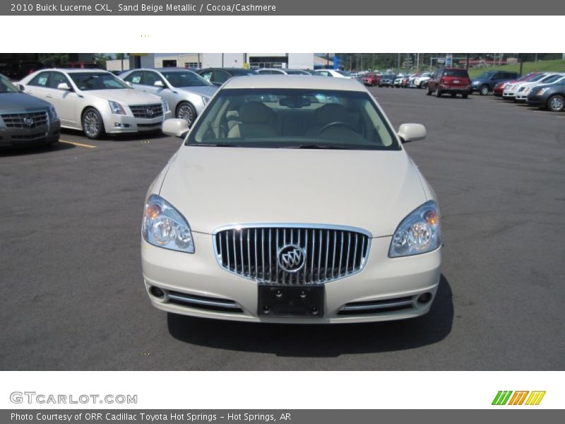 Sand Beige Metallic / Cocoa/Cashmere 2010 Buick Lucerne CXL