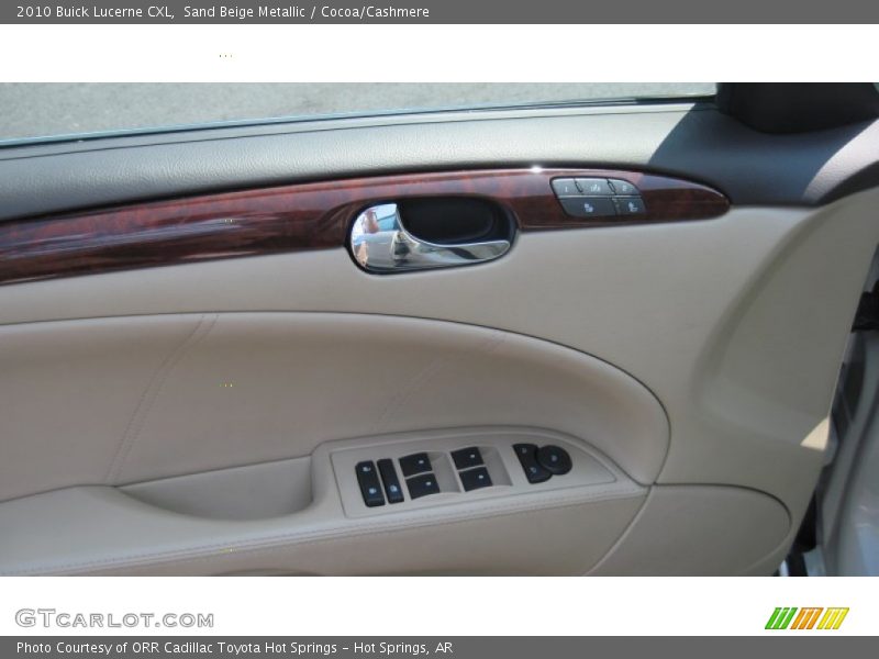 Sand Beige Metallic / Cocoa/Cashmere 2010 Buick Lucerne CXL