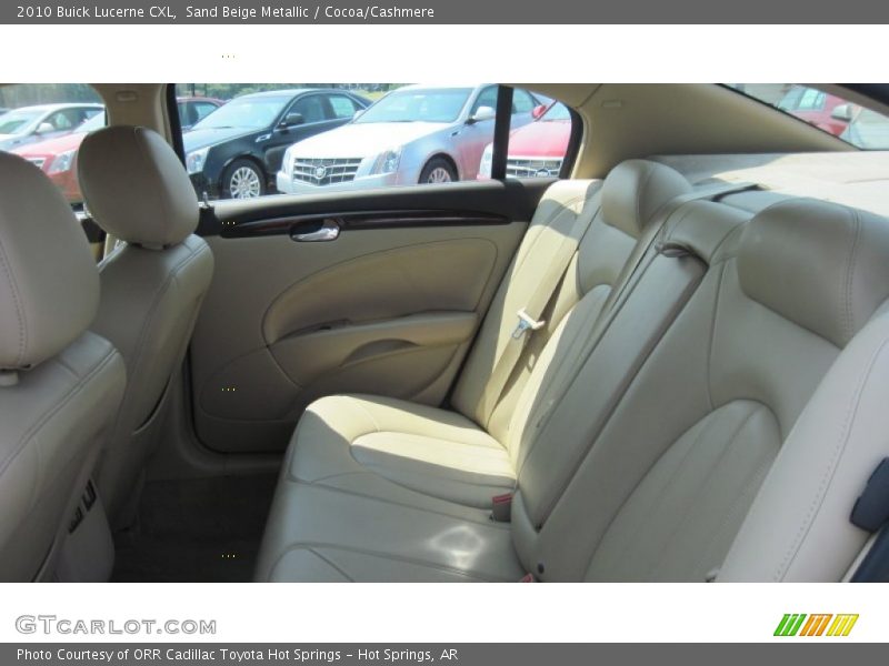 Sand Beige Metallic / Cocoa/Cashmere 2010 Buick Lucerne CXL