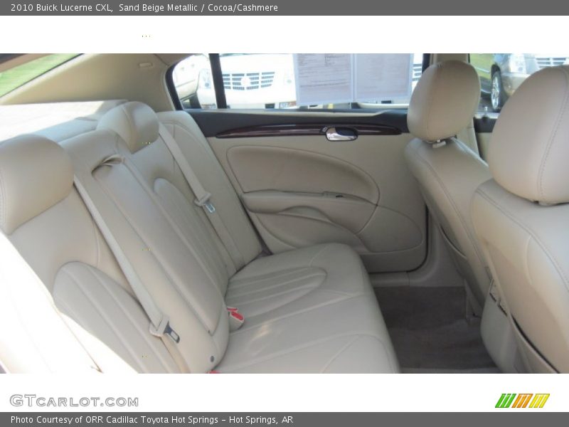Sand Beige Metallic / Cocoa/Cashmere 2010 Buick Lucerne CXL