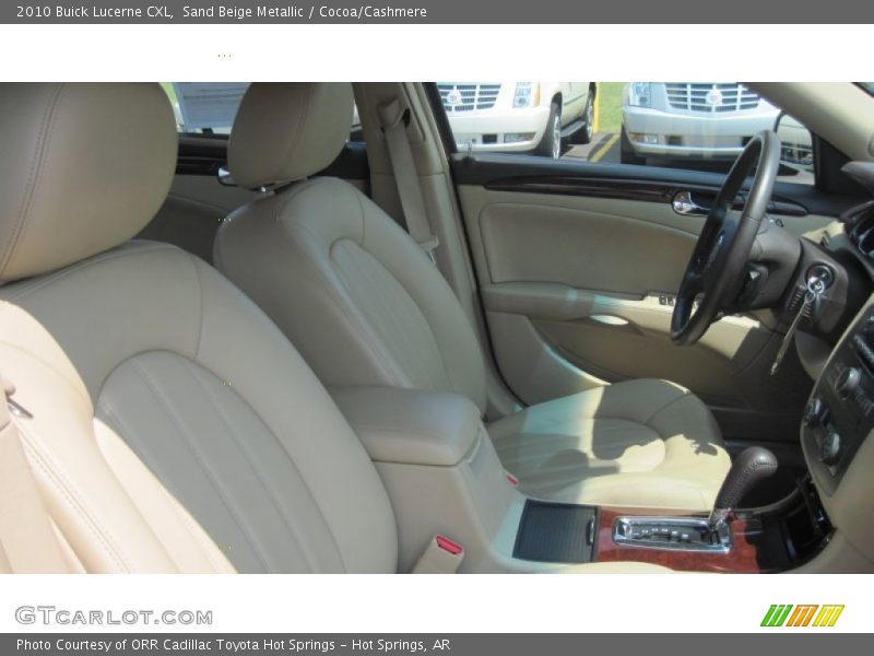 Sand Beige Metallic / Cocoa/Cashmere 2010 Buick Lucerne CXL