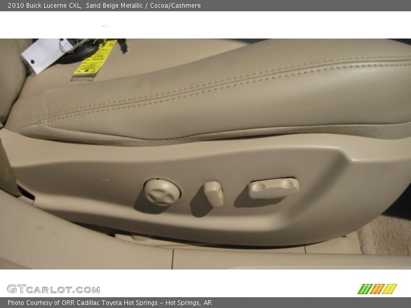 Sand Beige Metallic / Cocoa/Cashmere 2010 Buick Lucerne CXL