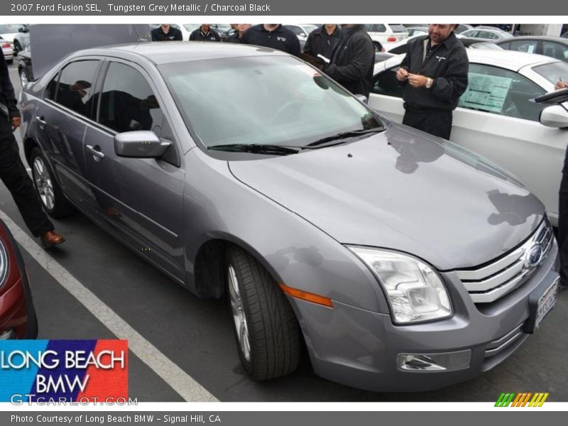 Tungsten Grey Metallic / Charcoal Black 2007 Ford Fusion SEL