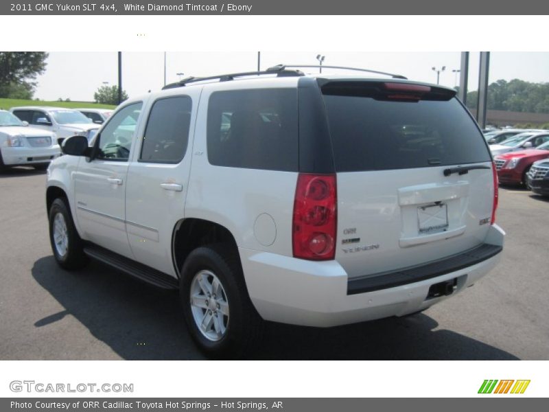 White Diamond Tintcoat / Ebony 2011 GMC Yukon SLT 4x4