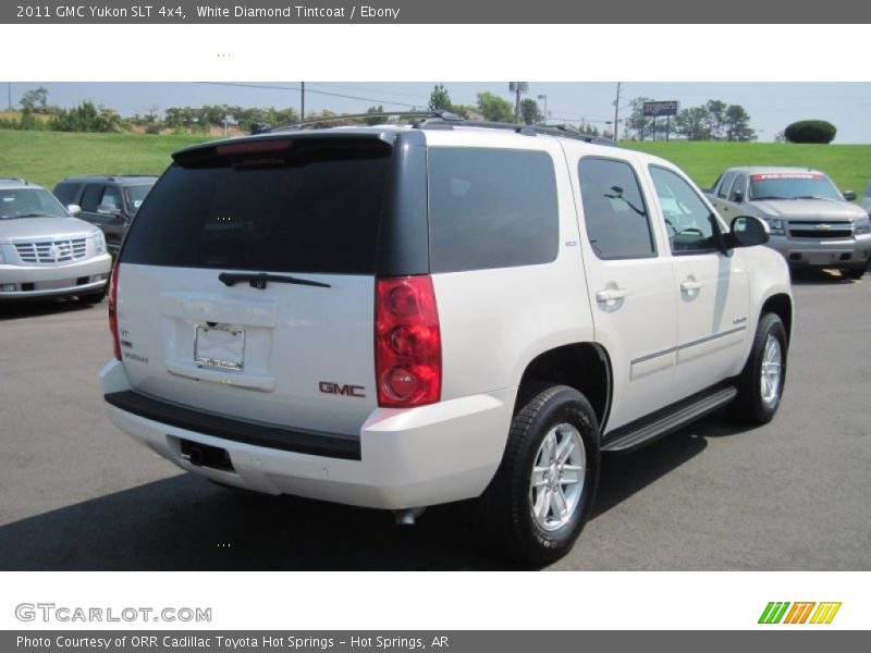 White Diamond Tintcoat / Ebony 2011 GMC Yukon SLT 4x4