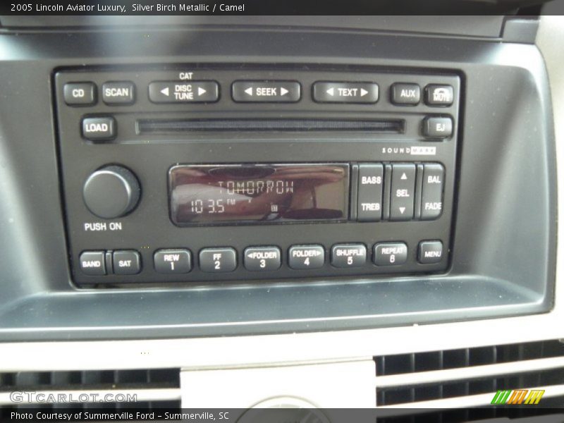 Controls of 2005 Aviator Luxury