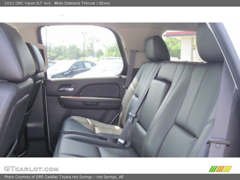 White Diamond Tintcoat / Ebony 2011 GMC Yukon SLT 4x4