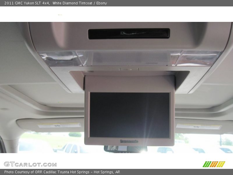 White Diamond Tintcoat / Ebony 2011 GMC Yukon SLT 4x4