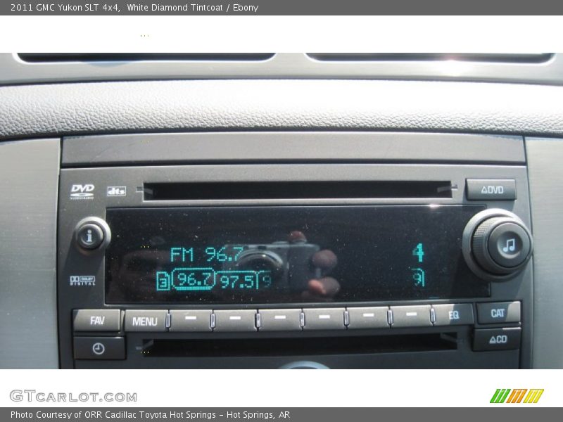 White Diamond Tintcoat / Ebony 2011 GMC Yukon SLT 4x4